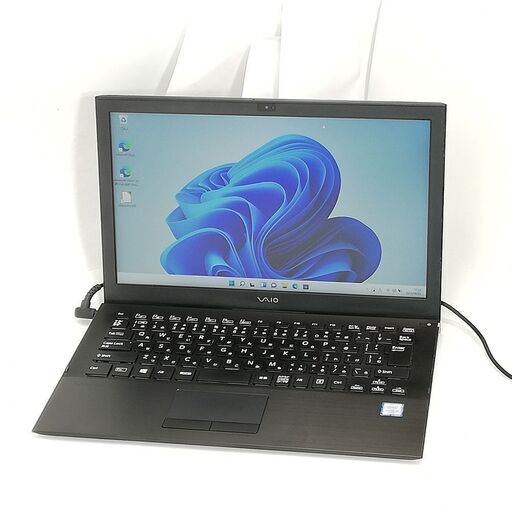 送料無料 ノートパソコン Windows11 13.3型 SONY VJPB11C11N 中古美品 第6世代 i5 8GB 高速SSD 無線LAN Wi-Fi Bluetooth Webカメラ Office
