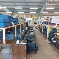 【愛品倶楽部柏店】　ニトリ　ＮシールドＡ１３　２人掛けソファー　黒　合皮