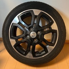 無印良品 木製リビングダイニングテーブル 幅130×奥行70×高さ65cm-ダイハツ 純正　タイヤホイールセット　15インチ