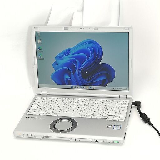 送料無料 日本製 ノートパソコン 12.1型 Panasonic CF-SZ5PDQ6S 中古良品 第6世代 i5 8GB 高速SSD DVDRW 無線 Webカメラ Windows11 Office