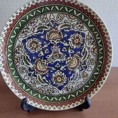 トルコ製　飾り皿　No6