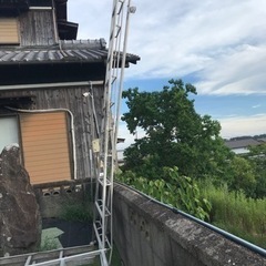 園芸三脚　アルミ脚立　3メートル以上2