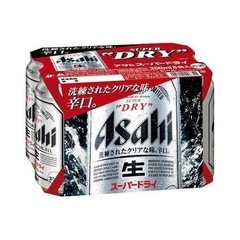 アサヒ 6缶