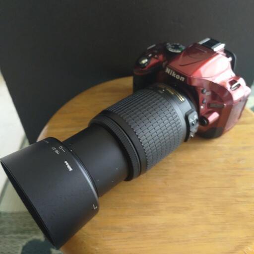 .お取引決定しましたNikon.DIGITAL一眼レフCamera.D5200望遠ズームレンズ.フルセット.