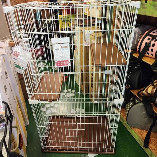 【愛品倶楽部柏店】マルカン キャットフレンドルーム スリム2段