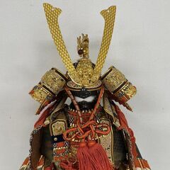 鎧兜 兜飾り かぶと 五月人形 端午の節句 鎧 甲冑 こどもの日 日本人形 置物 美術品 平安翠雲作 10号 彩雲