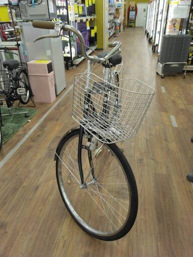 自転車　パープル