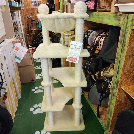 【愛品倶楽部柏店】キャットファニチャー ハンモックハウス　LF10532A