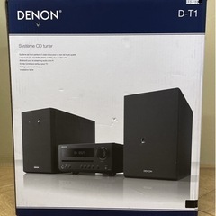 DENON  CDシステムチューナー D-T1 スピーカーのみ