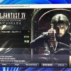 ゲーミングPC/Windows11/RTX2070/SSD512GB/HDD2TB