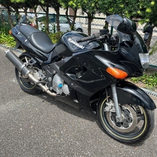 希少 低走行車 カワサキ ZZR-400 ライトカスタム ブラック
