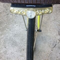 地域限定送料無料 パナソニック ビビ DX SD 新基準 子供乗せ 黄緑 8AH