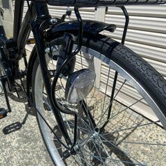 新品/未使用 ママチャリ 24インチ 変速なし ブラック - 折りたたみ自転車 