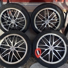 取引終了 ロクサーニMW－８ 16×5.0J   165/50r16タイヤホイールセット