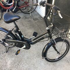 地域限定送料無料 ブリヂストン ベガス 20インチ 小径車 4AH 黒