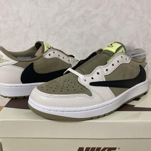 大人気 travisscott aj1 トラヴィススコットエアジョーダン1