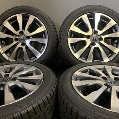 【TOYO GARIT GIZ 185/55R16】スタッドレス【HONDA フィットRS 純正ホイール 16インチ 6J4HPCD100+53】　(VTF823) クレジットカード QR決済可能