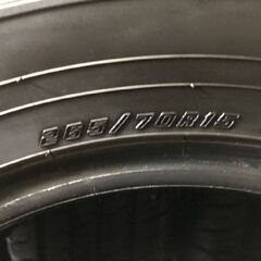 走行短め GOODYEAR EfficientGrip SUV HP01 265/70R15 15インチ 夏 