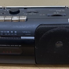 SONY ラジオカセットレコーダー CFM-10 ジャンク品