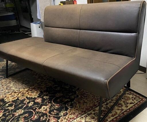 RELAX FORM Markt/マルクト レザーテックス　ダイニングソファー　ベンチソファー　BENCH DINING SOFA