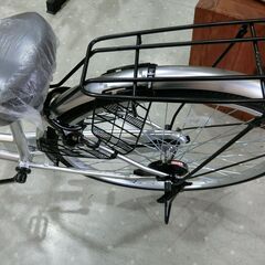 新品 自転車 26インチ 軽快車 シルバー/黒 【モノ市場東海店】141
