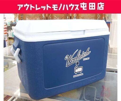 ラバーメイド Woolrich クーラーボックス ブルー系 アウトドアクーラーBOX rubbermaid ウールリッチ アメリカ製 札幌市…  (モノハウス屯田店) 新琴似のその他の中古あげます・譲ります｜ジモティーで不用品の処分