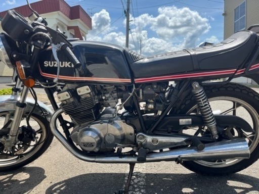 商談中)gsx400e ザリ　部品取り　一万キロ　希少　旧車　40→30値下げ