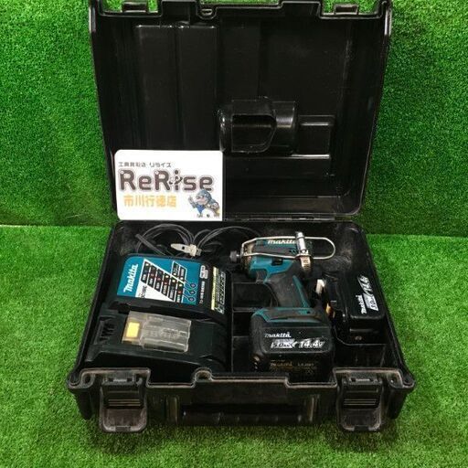 マキタ TD161D 充電式インパクトドライバ 14.4V バッテリー2個付き【市川行徳店】【店頭取引限定】【中古】管理番号：ITART7AV1OP4