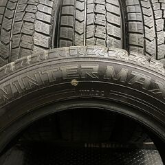DUNLOP WINTER MAXX WM02 205/60R16 16インチ スタッドレス 4本 22年製 プリウスα ジューク MAZDA3 ノア等　(TG997) クレジットカード QR決済可能