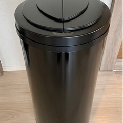 ZitA ジータ ゴミ箱　45L ブラック　自動ゴミ箱
