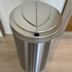 ZitA ジータ ゴミ箱　45L シルバー　自動ゴミ箱