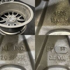 MLJ ignite エムエルジェイ イグナイト 18インチ 4本 8.5J5HPCD114.3+ 