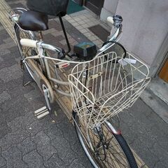 昭和レトロ]National(ナショナル)24吋 ママチャリ 変速なし