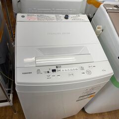 洗濯機　No.6838　東芝　2019年製　4.5kg　AW-4...
