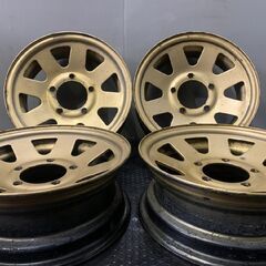 三菱 ジープ 純正ホイール 鉄ホイール 15インチ 4本 5.5J5HPCD139.7+13 