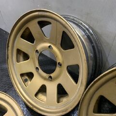 三菱 ジープ 純正ホイール 鉄ホイール 15インチ 4本 5.5J5HPCD139.7+13 