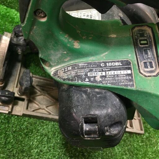 日立 C18DBL コードレス丸ノコ125㎜【市川行徳店】【店頭取引限定