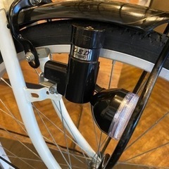 値下げ！】26インチ 6段 自転車 白/黒