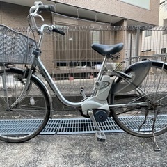 Panasonic 電動自転車 リチウムビビDX 26インチ プラズマシルバー