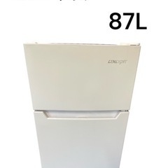 ウインコド 2ドア冷蔵庫87L WRH-87W 2021年