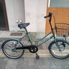 Welby 自転車 FIORELLO 20インチ　コンパクトサイクル　グリーン Welby 自転車 FIORELLO 20インチ コンパクトサイクル グリーン