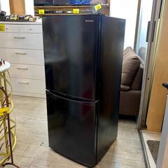 ☆2022年製☆アイリスオーヤマ 2ドア冷蔵庫 142L 黒 ブラック ☆買取帝国