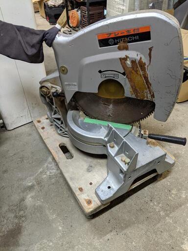 日立工機 卓上丸ノコ 380㎜ C15FB 100V 50/60Hz 切断機 卓上スライド丸のこ