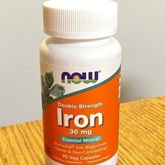 now foods Iron nowフーズ　鉄