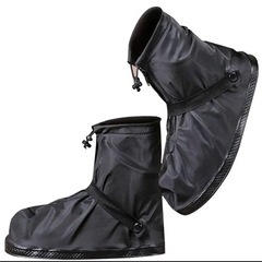 改良型 シューズカバー 靴カバー 防水 梅雨対策 レインカバー 軽量