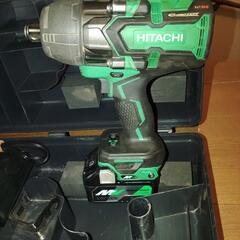 日立 HITACHI コードレスインパクトレンチWR36DA 36V バッテリー×2個 