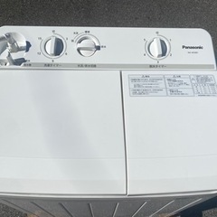 【美品】2023年製　Panasonic 二層式洗濯機　5kg ...