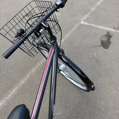 【取引中です】ほぼ未使用　クロスバイク　27インチ