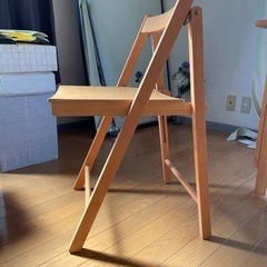 折り畳み椅子（木製）