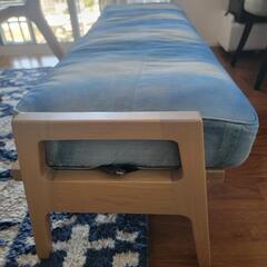 wtw  デニム　ダイニングベンチ